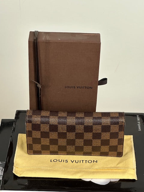 Louis Vuitton Brazza Wallet - Damier Ebene