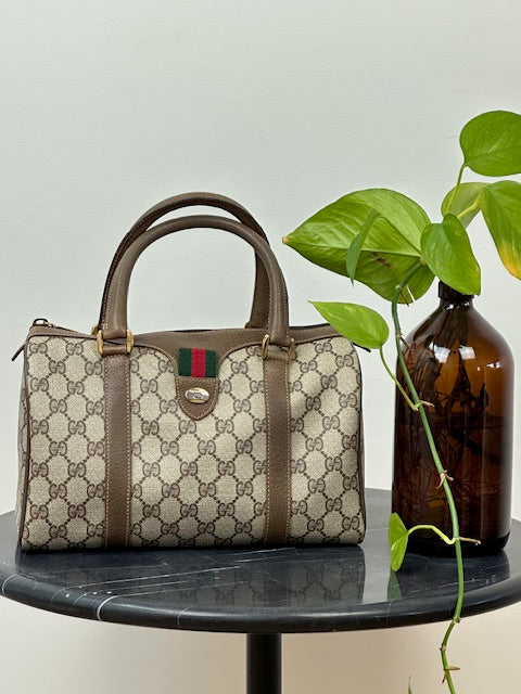 Gucci Ophidia Sherry line Boston Bag