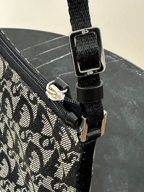 Dior Vintage Trotter Shoulder Bag