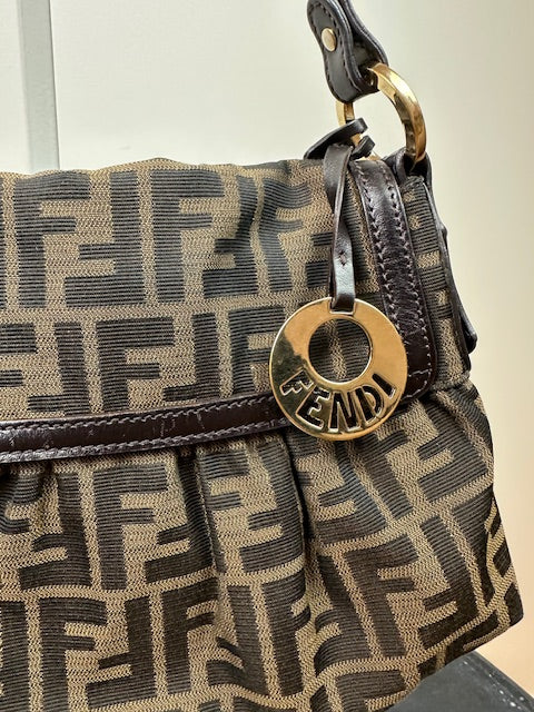 Fendi Zucca Shoulder Bag